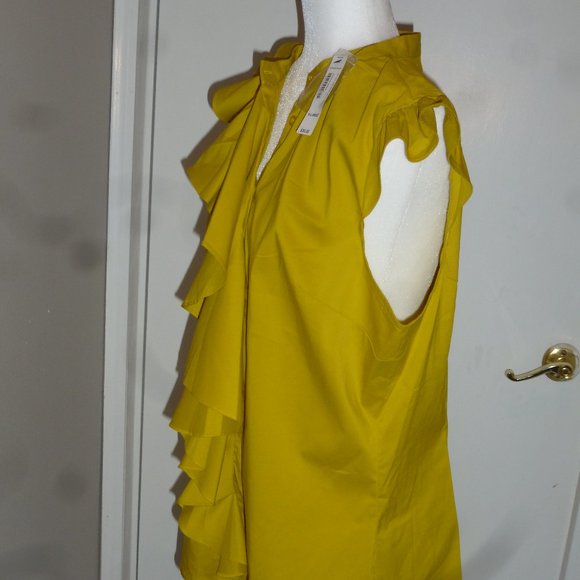 Summer Gorgeous ruffled stretch blouse fitted - Picture 5 of 9